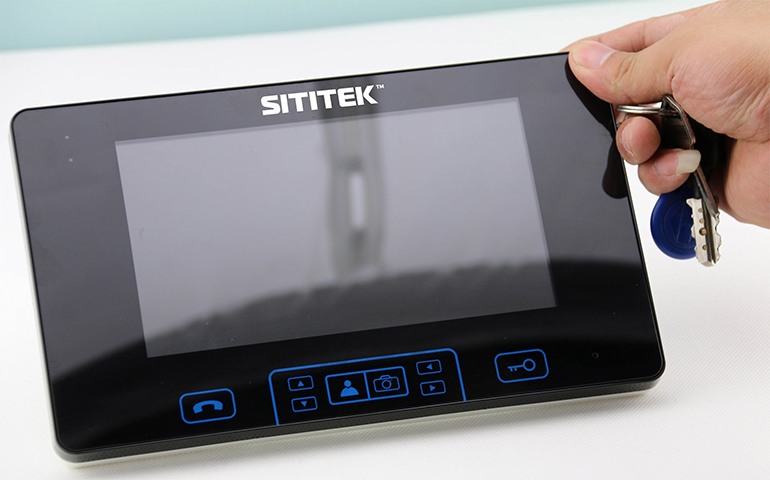 Беспроводной видеоглазок-домофон SITITEK Grand Touch II: монитор