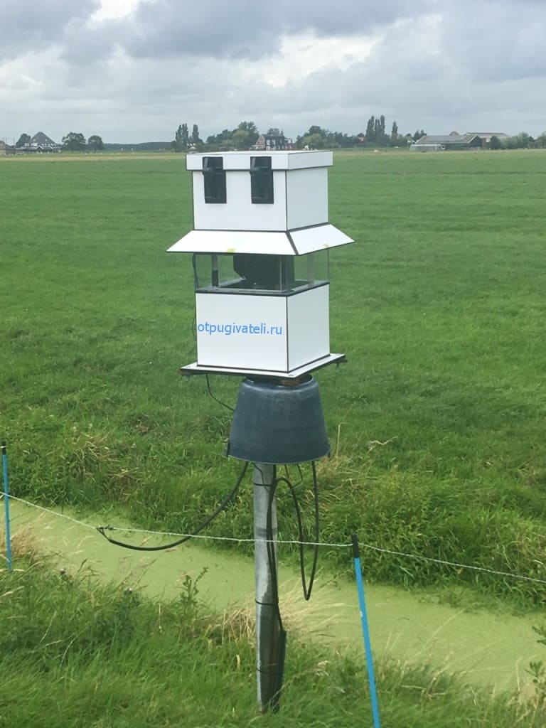 Автоматический лазерный отпугиватель птиц Горизонт-2 для защиты сельхозугодий