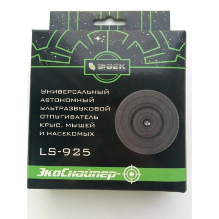Ультразвуковой отпугиватель мышей и крыс "ЭкоСнайпер - LS-925" Ультразвуковой отпугиватель мышей и крыс "ЭкоСнайпер - LS-925"